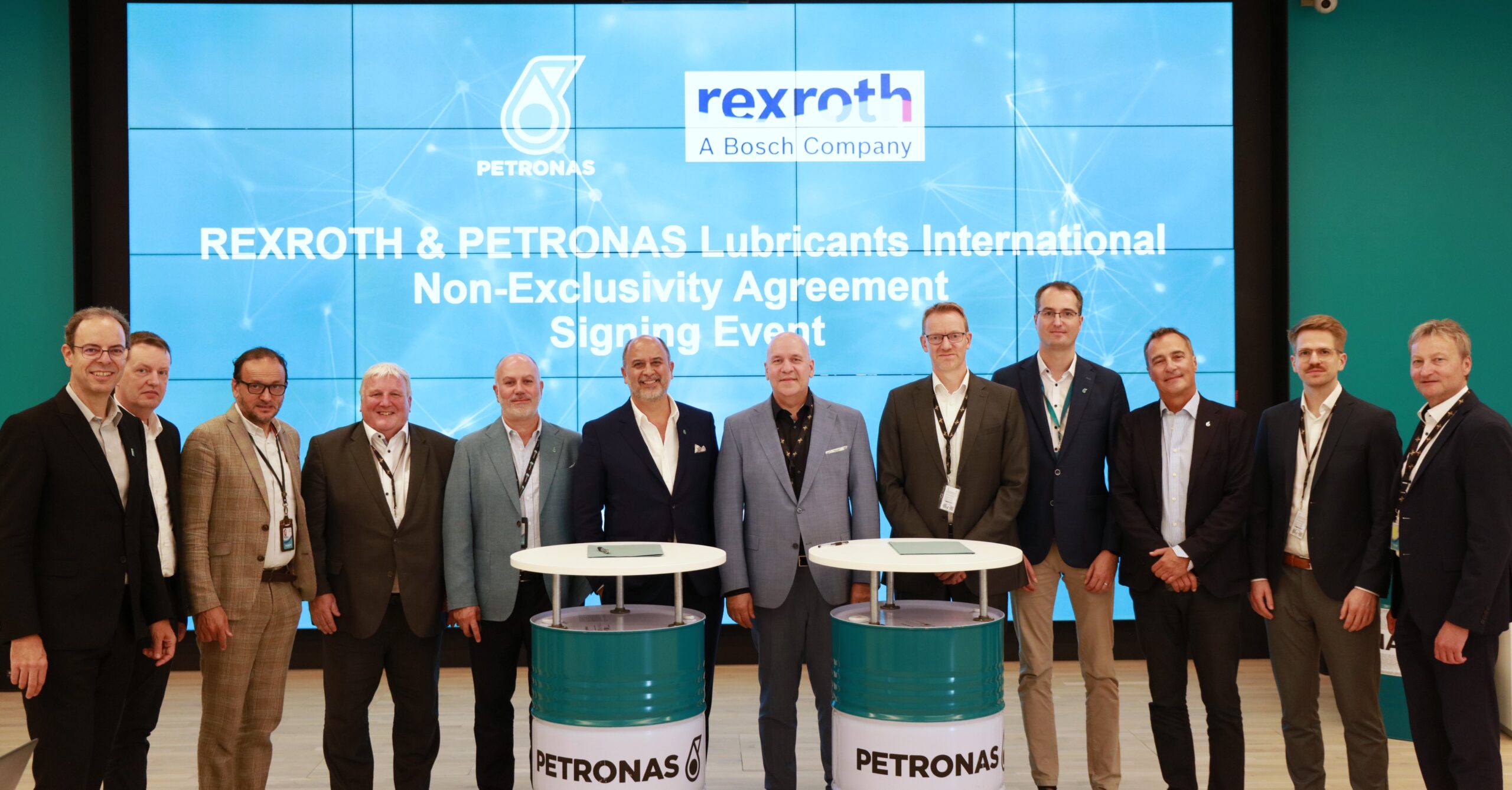 PETRONAS Madeni Yağlar ve Bosch Rexroth iş birliği yapıyor