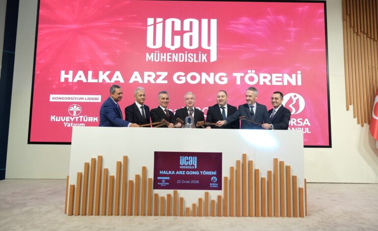 Borsa İstanbul’da gong Üçay Mühendislik için çaldı