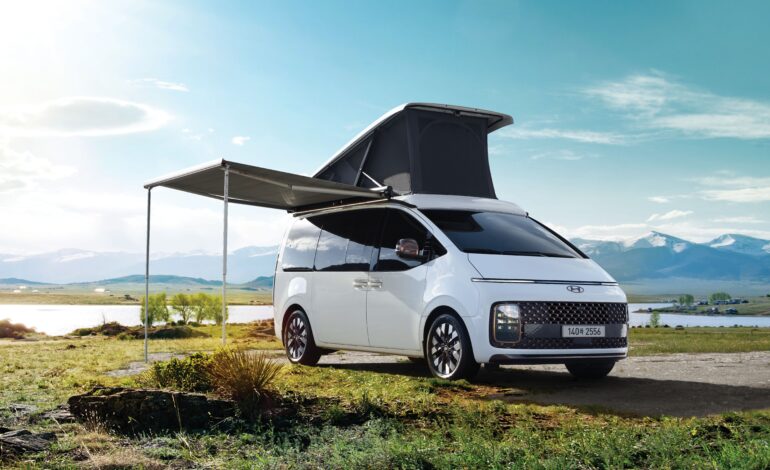 Hyundai STARIA Camper Concept ile seyahat özgürlüğüne yeni bir bakış