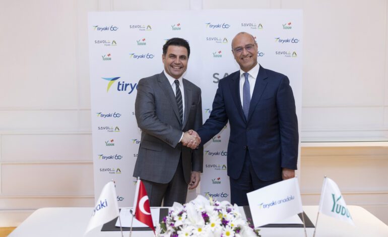 Tiryaki Agro ile Savola Group stratejik ortaklık kurdu