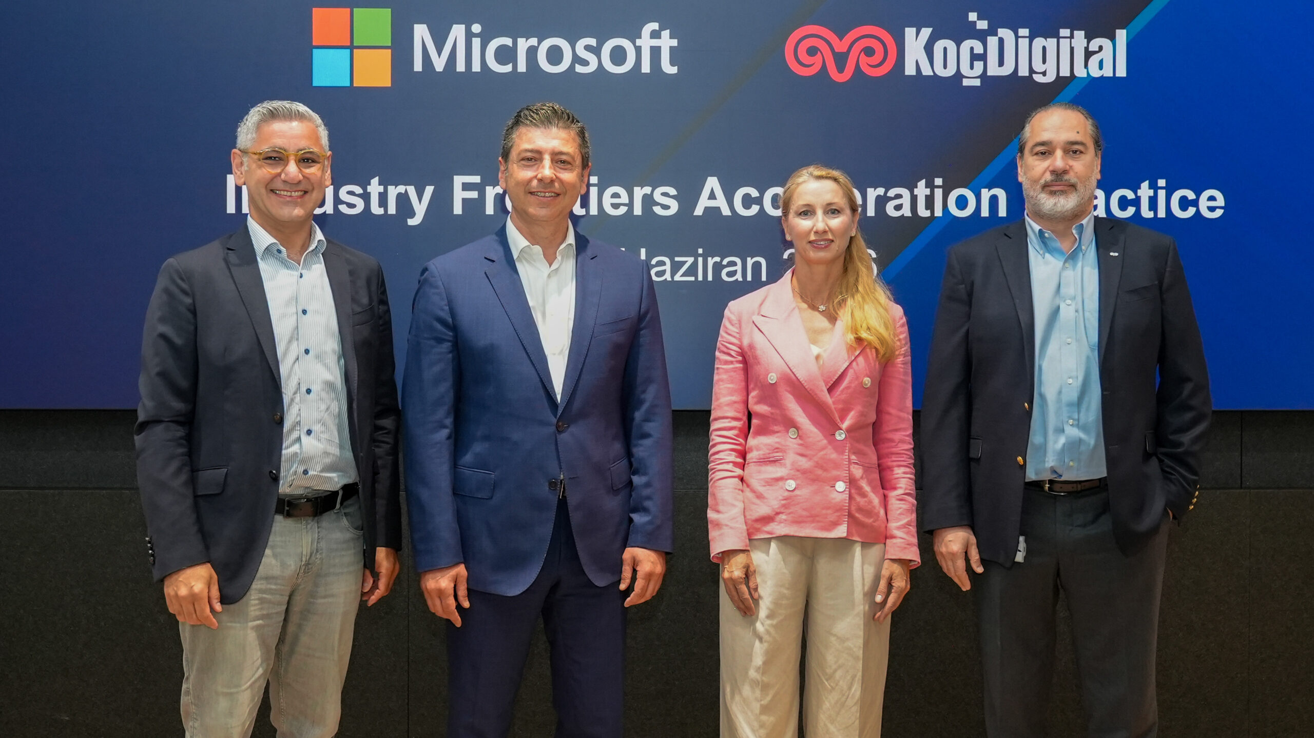 KoçDigital ve Microsoft’tan Türkiye’nin küresel rekabetteki gücünü arttıracak yapay zeka hamlesi