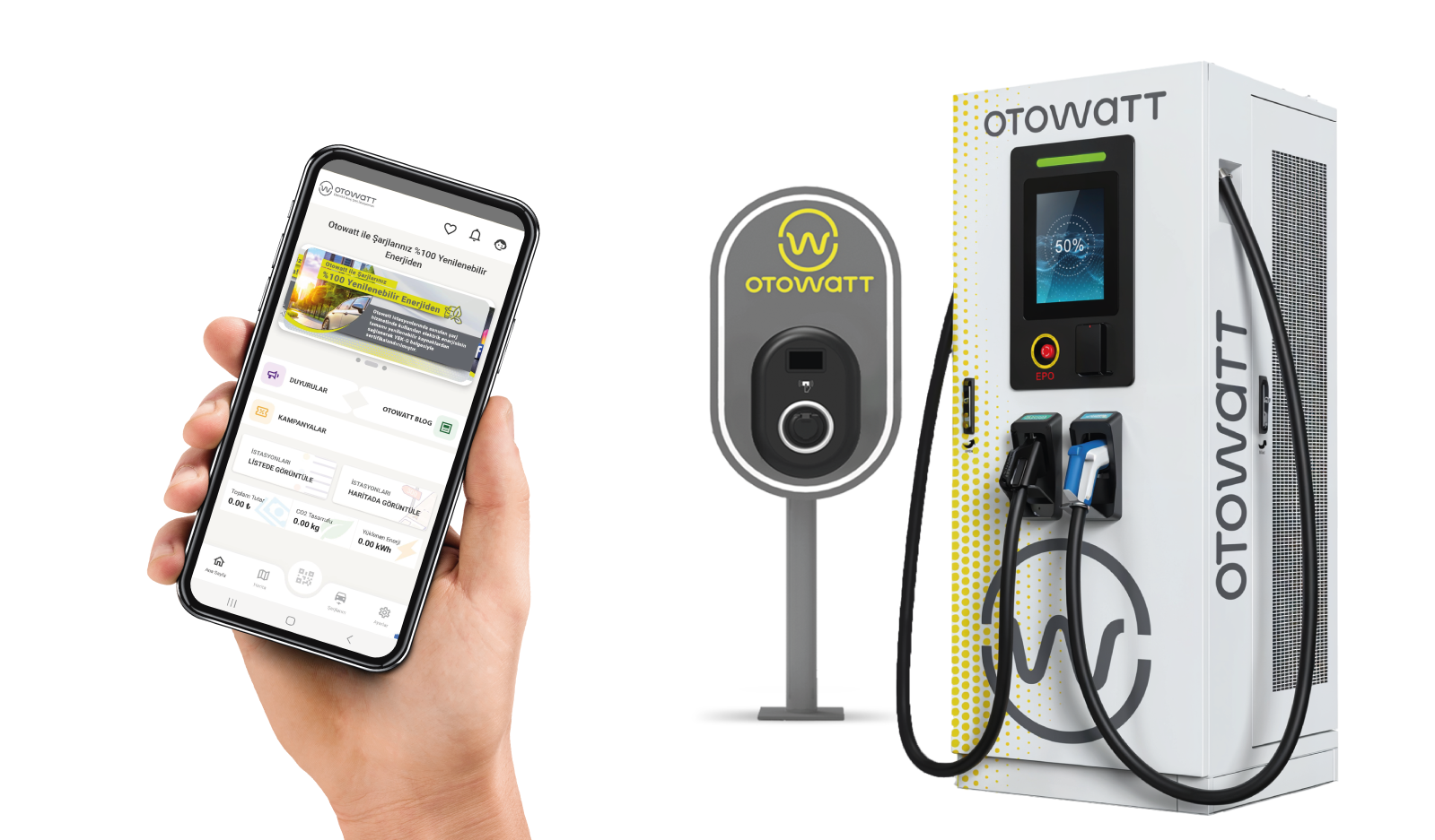 Elektrikli araç şarj ağı Otowatt, Türkiye genelinde büyümesini sürdürüyor
