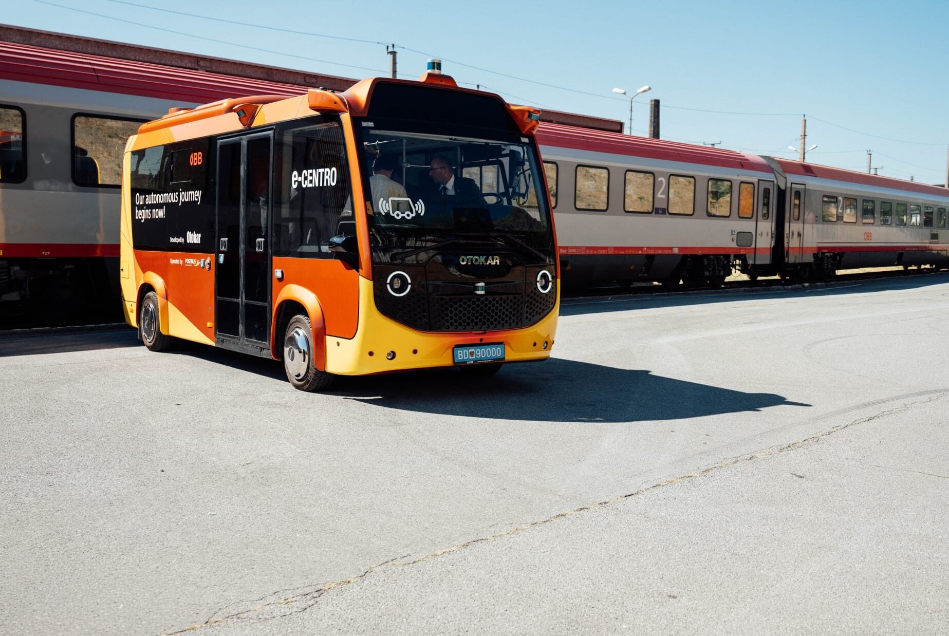Otokar’ın Otonom e-Centro Otobüsü Avusturya’da