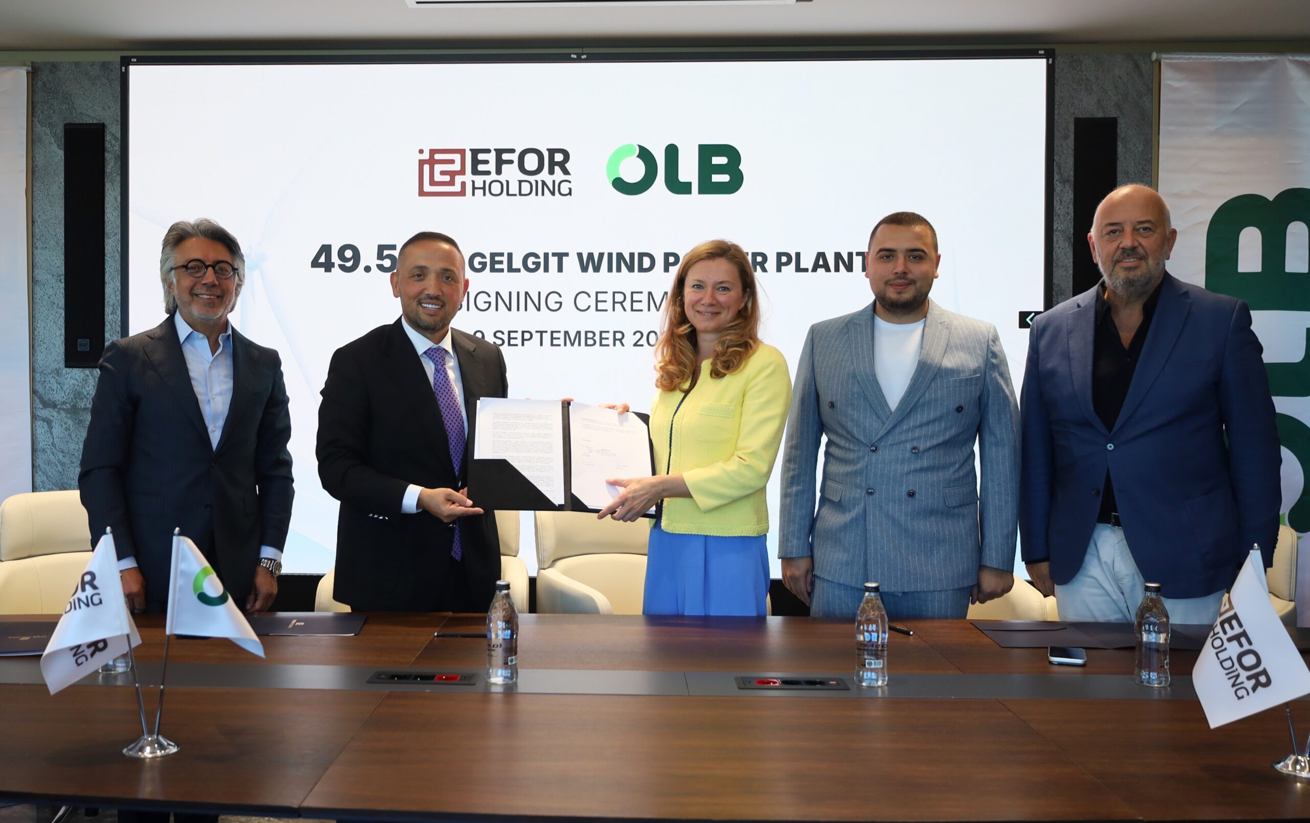 Efor Holding, yenilenebilir enerji yatırımları için 44,5 milyon euroluk uluslararası finansman sağladı