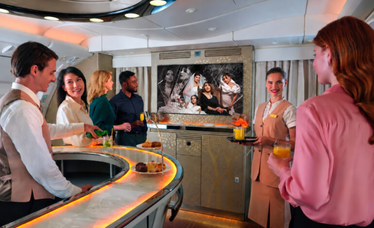 Emirates’in uçak içi eğlence sistemi ice’ta yeni dönem: Dubai+ ilk kez yolcularla buluşuyor