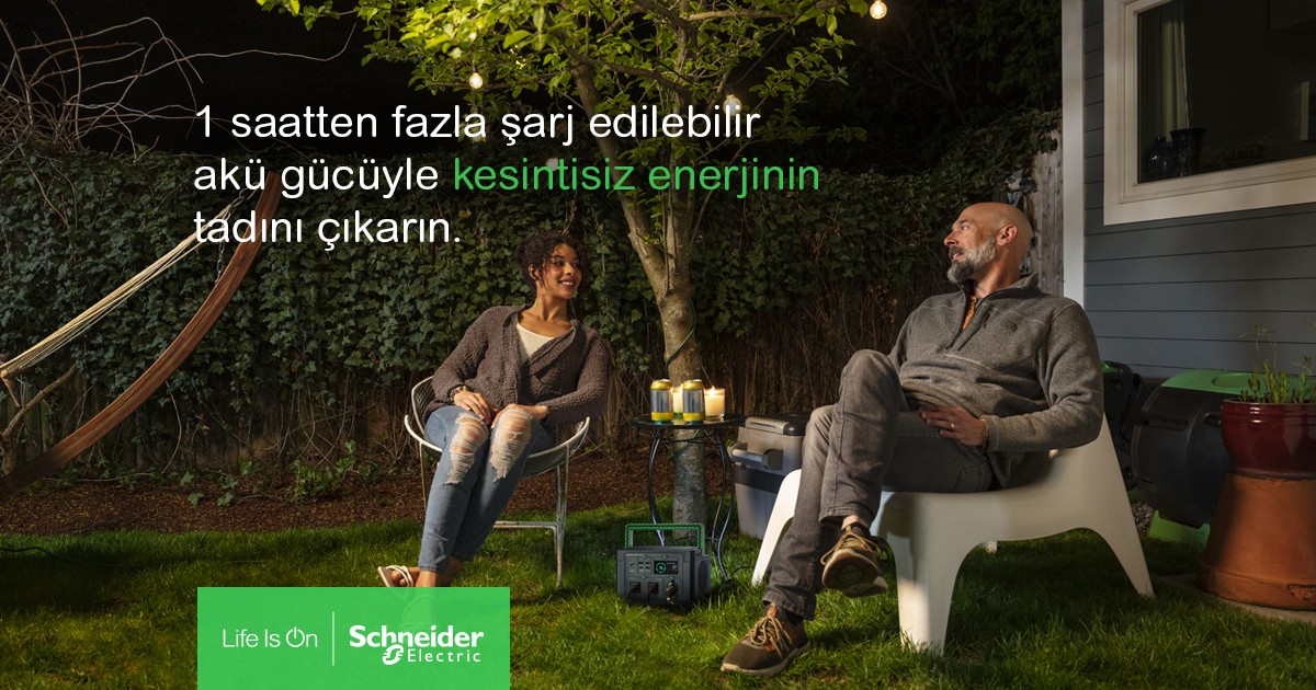 Schneider Electric, Sürdürülebilir Taşınabilir Güç İstasyonu Schneider OffGrid’i Tanıttı